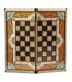 تخته نرد و شطرنج خاتم کاری تمام تذهیب و پرداز آجری 2012